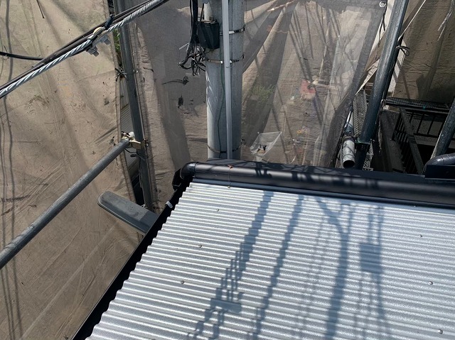 ガルバリウム波板新調